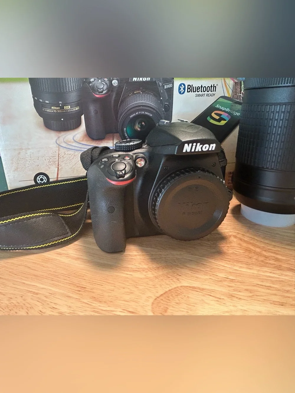 Nikon DSLR Camera Kit in Black D3400
